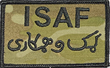 ISAF Dari OCP Scorpion Placard With Velcro